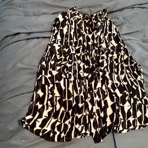 Crepe sleeveless top